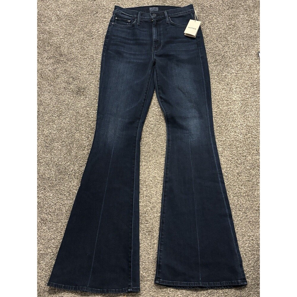 NWT Mother The Super Cruiser in Movin On Up Flare Jeans 28
